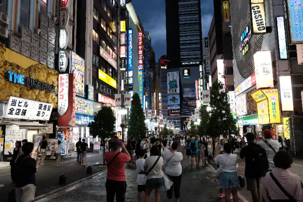 Shinjuku at night